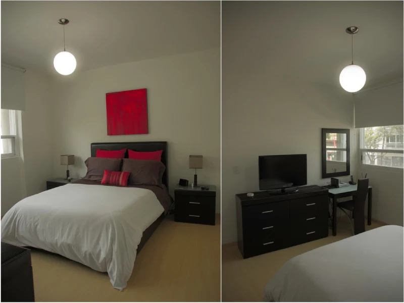 Dos recámaras amoblado renta Polanco