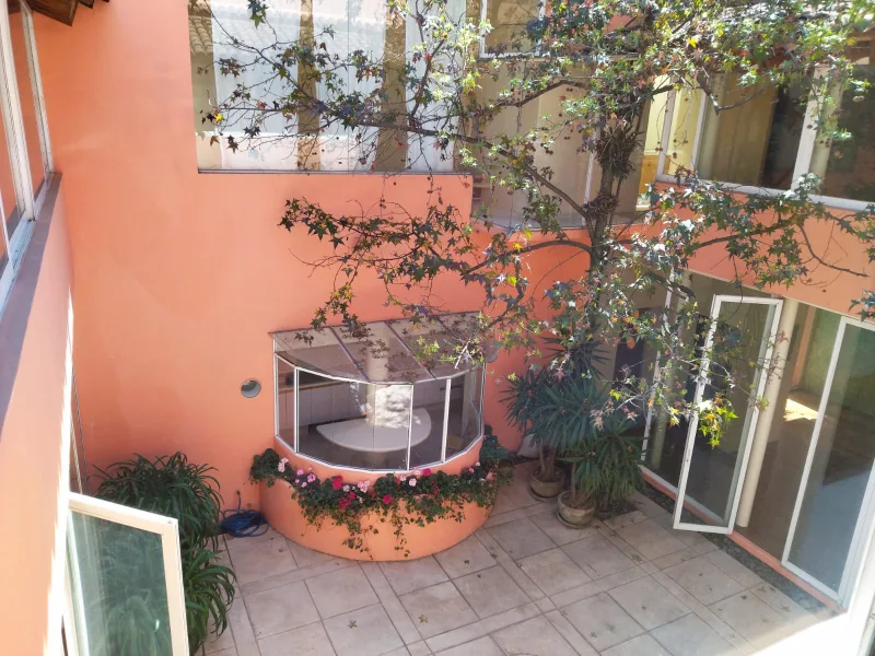 Patio privado casa en renta Bosques de las Lomas