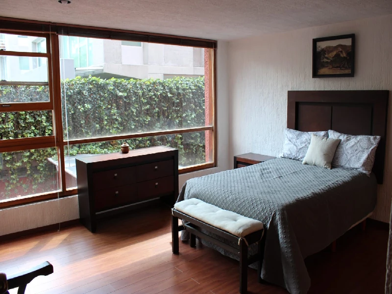 Agradable iluminación en recámaras Bosques de las Lomas