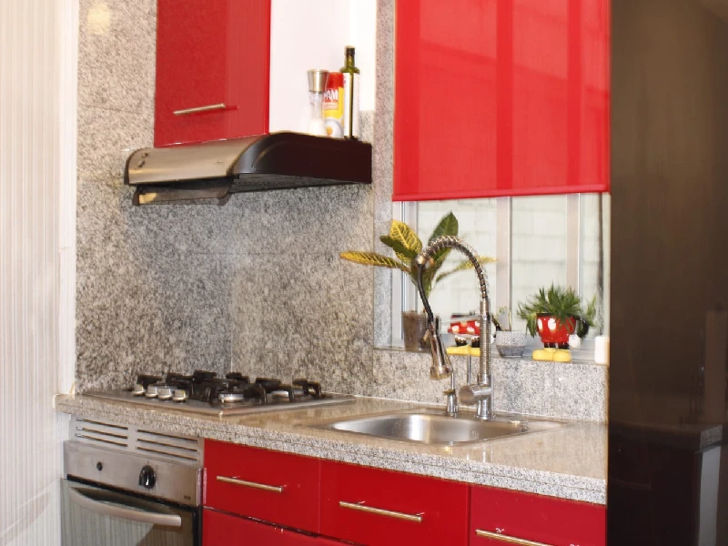 Cocina integral Depa Roma Norte