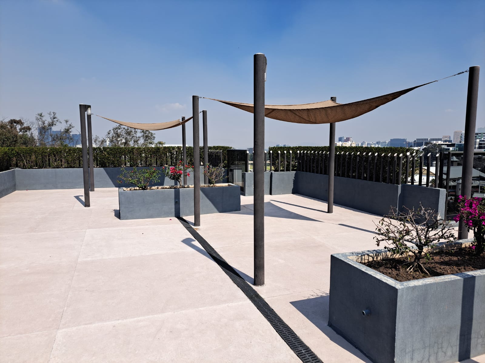 Roof garden Lomas de Tecamachalco amenidades